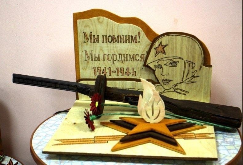«Наша Победа»: школьная выставка-инсталляция к 80-летию Великой Победы.